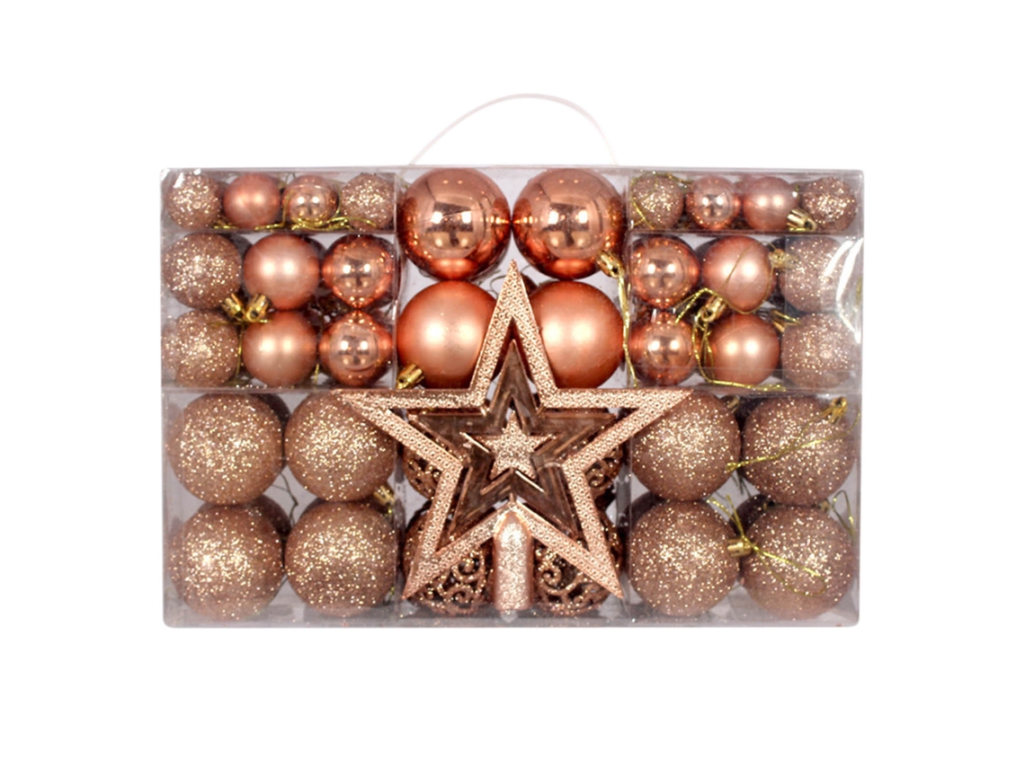 101 Uds adornos de bolas de Navidad decoración de árbol de Navidad
