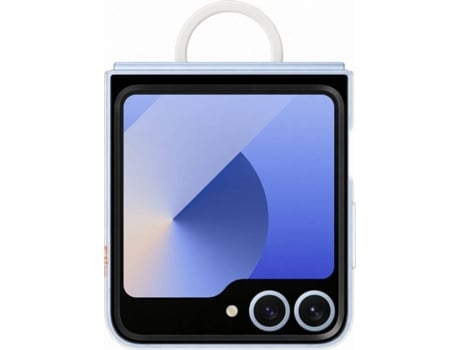 Funda SAMSUNG Galaxy Z Flip 6 con Anillo (Transparente)