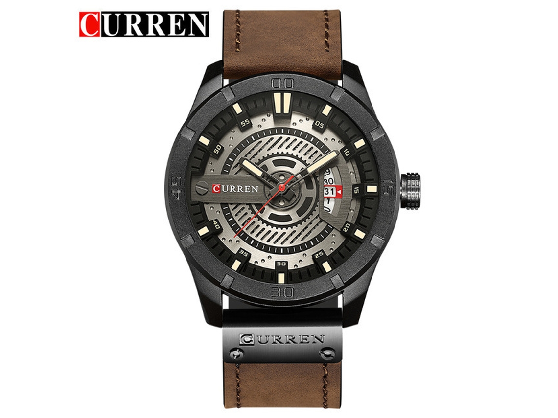 Reloj Casual De Cuarzo Para Hombre (color Topo)