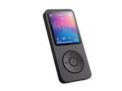 Reproductor MP3 portátil, 1,8'', Bluetooth 5.4, radio FM, grabación, deportes.