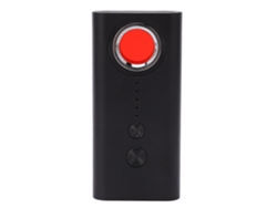 Detector de cámara Portátil Multifuncional LED BUG Localizador GPS Dispositivo de detección Ajuste de 6 niveles Buscador de cámara preciso (Negro) IKIKSO