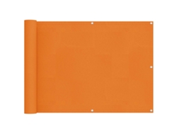 Biombo naranja para balcón de 75 x 200 cm VIDAXL