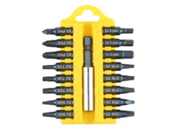 Conjunto de 17 Pontas Chave Fenda Multifuncional S2 com Suporte Magnético 60mm