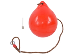 Columpio Inflable Con Forma De Pelota De 29 Cm 11,4 Pulgadas, Color Rojo, Tamaño Pequeño, Con Cuerda Para Colgar, Para