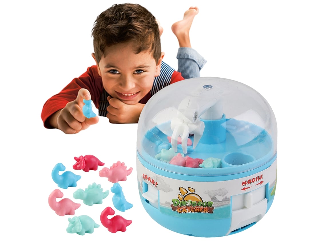 Rebe-máquina De Garra Mini Con Juguetes De Dinosaurios Para Niños 8 Dinosaurios Pequeños Regalos De Cumpleaños Para Niños Y Niñas