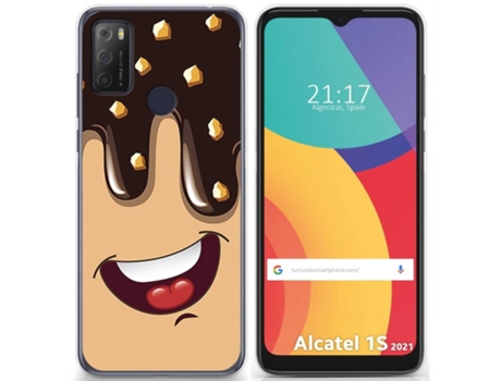Carcasa Alcatel 1S 2021 / 3L 2021 TUMUNDOSMARTPHONE Dibujos Multicolor