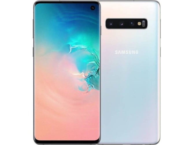 Smartphone SAMSUNG Galaxy S10 (6.1'' - 8 GB - 128 GB - Blanco prisma)