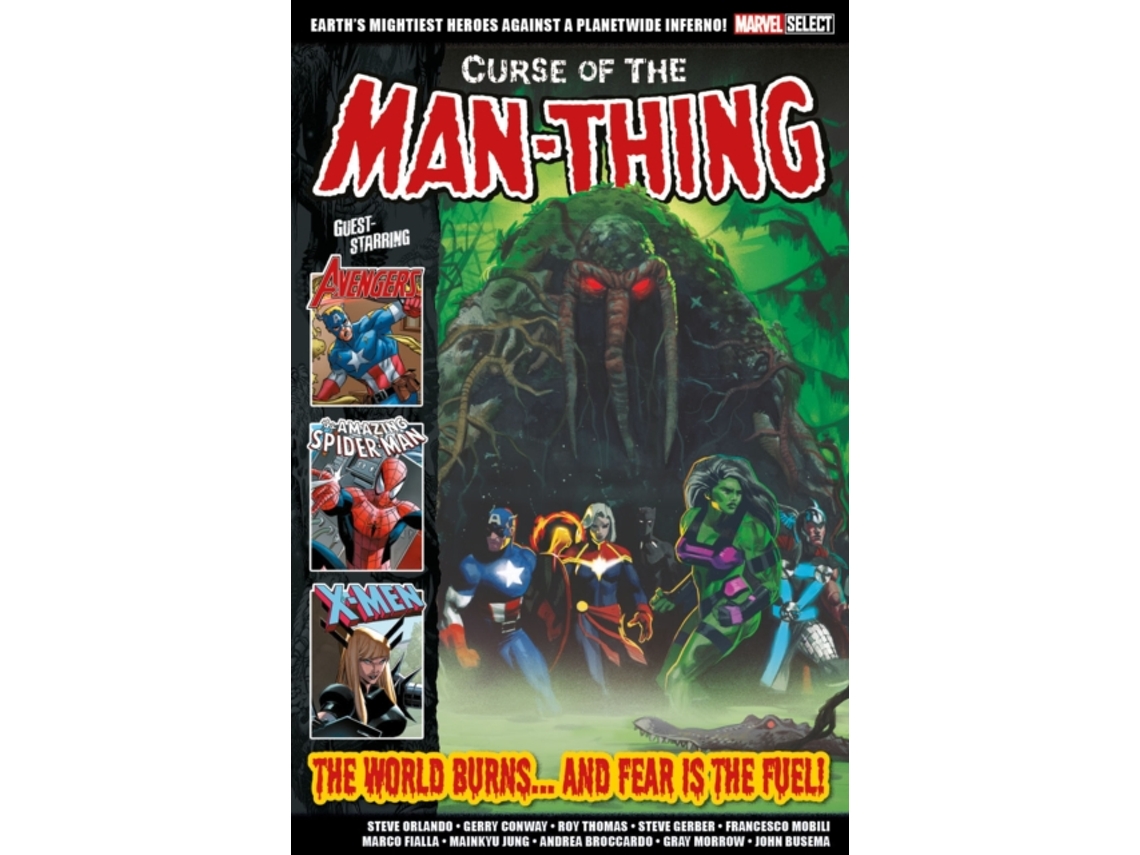Libro Marvel Select Curse Of The Man-thing De Roy Thomas (inglés)