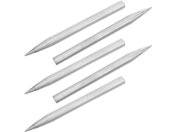 Kit Com 5 Pontas Cônicas Longas De Reposição Para Ferro De Soldar De 60w