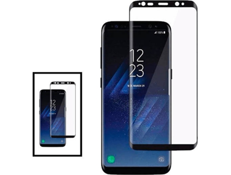 Kit 2x Protector de Pantalla Cristal Templado Samsung Galaxy S9 Plus PHONECARE Full Cover
