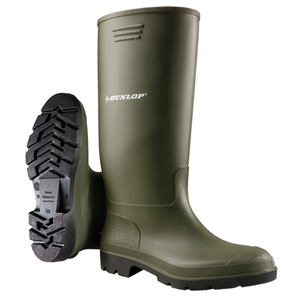 Botas de agua impermeables DUNLOP Pricemaster 380Vp verde