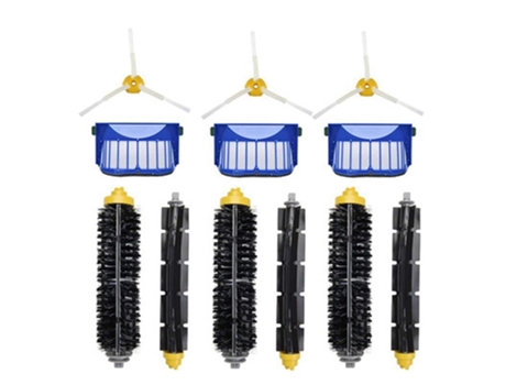 Accesorios para barredora adecuados para Irobot Roomba serie 600, accesorios para barredora, cepillo lateral con filtro