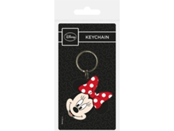 DISNEY - RUBBER KEYCHAIN MINNIE HEAD
