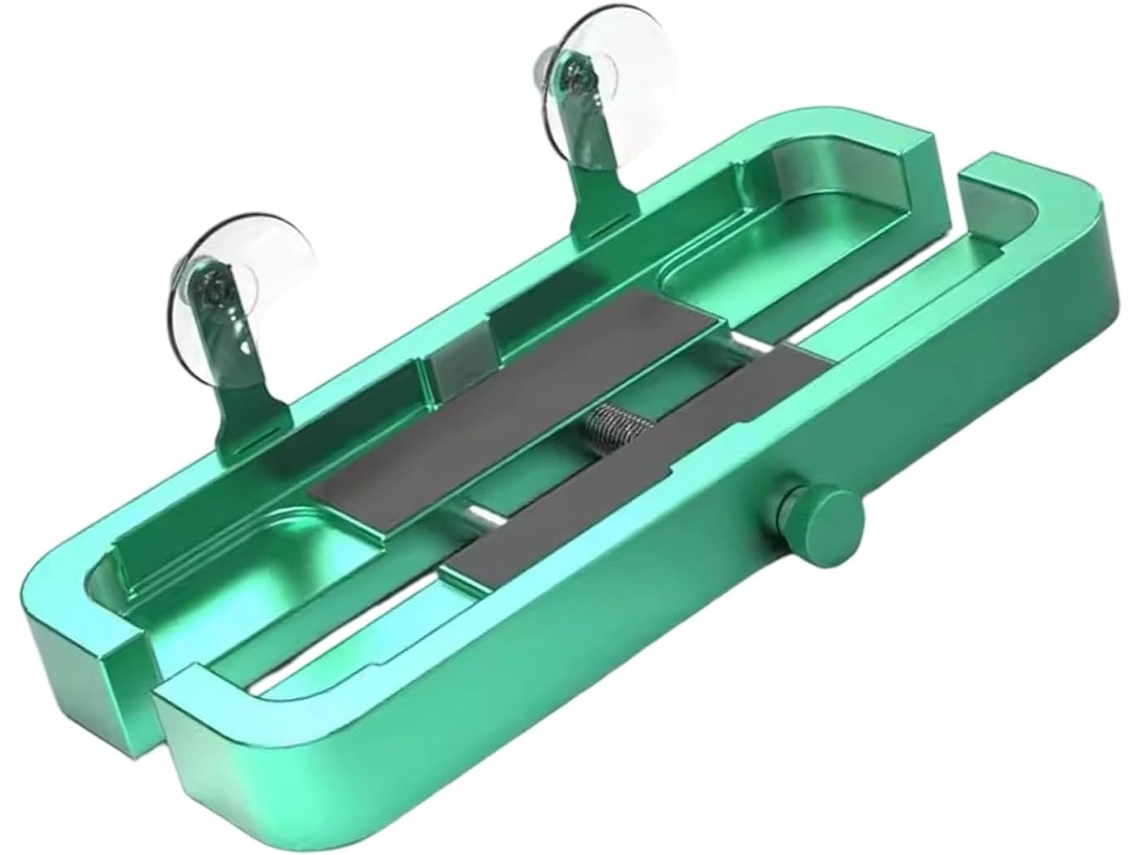 Soporte Metálico Para Teléfono Para Desmontaje Electrónico Con Base Antideslizante Y Abrazadera.