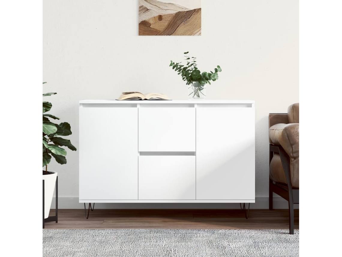 Lovely Home Aparador 104X35X70 Cm Derivados de Madera Blanco