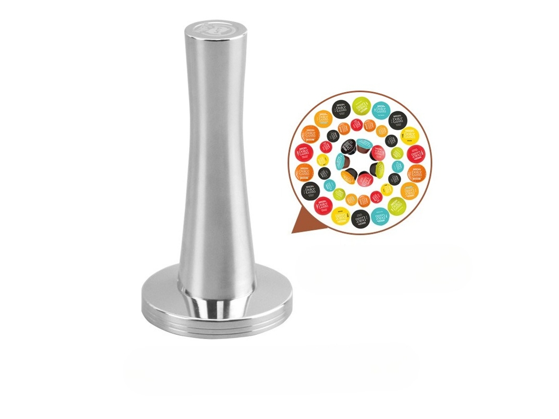 Prensa de café de acero inoxidable 304 para cápsulas Dolce Gusto DIGITALLAB (41 mm)