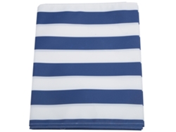 Tapete De Carreras De Tela Oxford Para Niños Y Adultos, Diversión Garantizada, Azul Y Blanco, 6 M