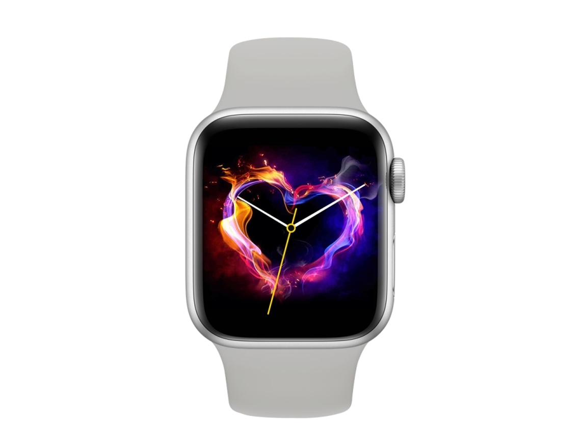 Reloj Inteligente Nfc De 1,85 Pulgadas Con Carga Inalámbrica, Llamadas Bluetooth (gris)