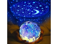 Proyector de luz nocturna de cielo estrellado para niños, proyector de luz nocturna del universo. Rosewell