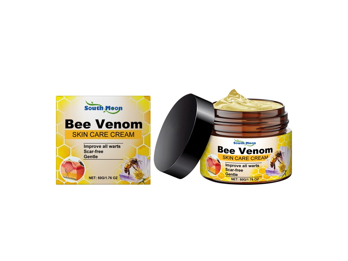 Crema integral eficaz para el cuidado de la piel con veneno de abeja.