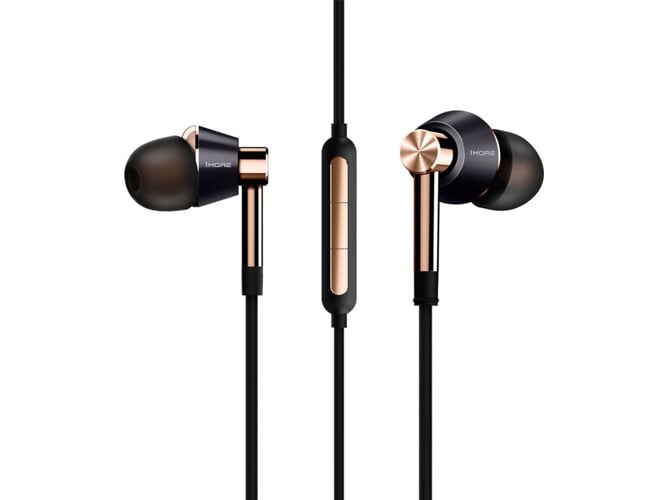 Auriculares con Cable 1MORE E1001 (In Ear - Micrófono - Negro)