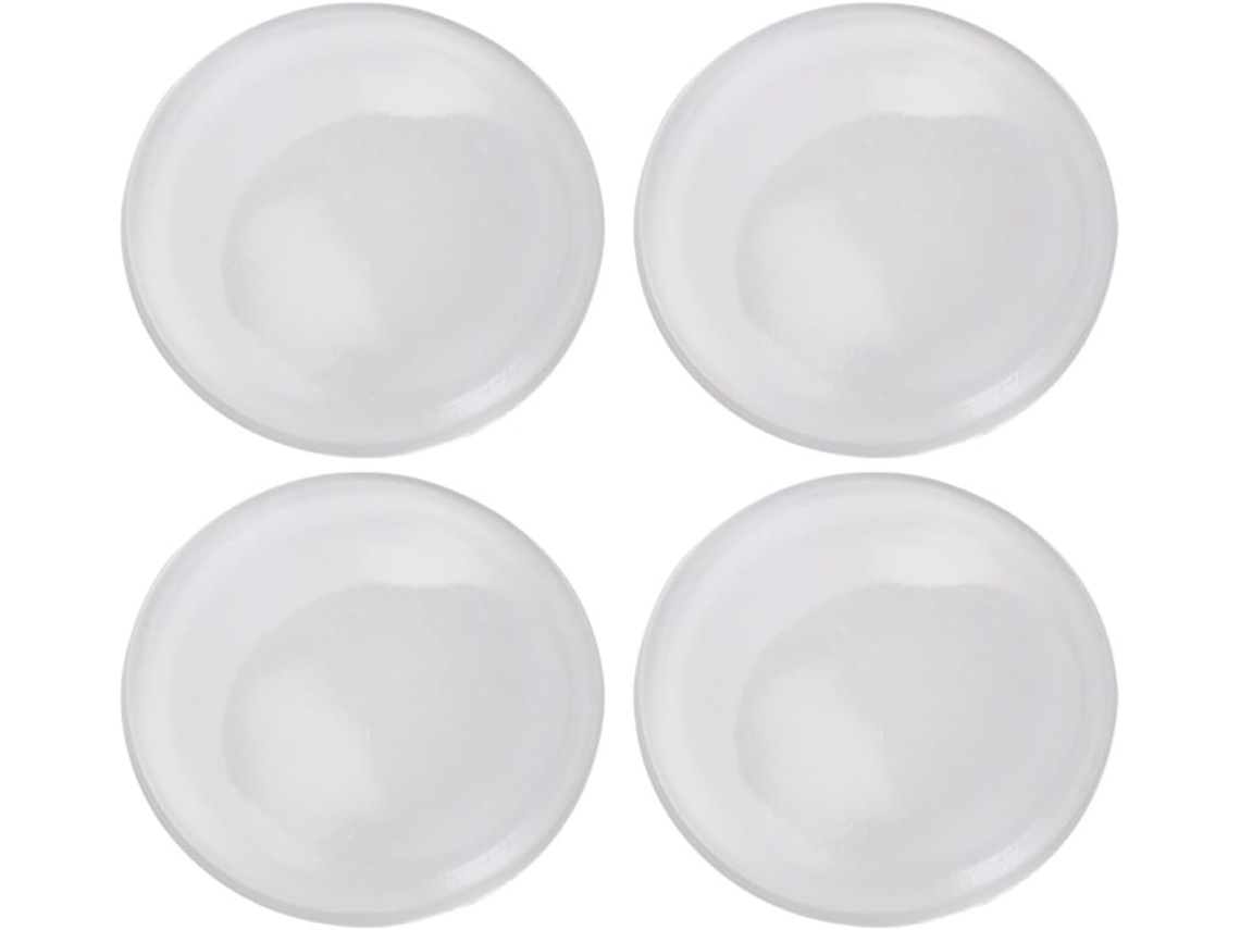 Puerta 4 Topes Transparentes Silicona Pomo Protectores