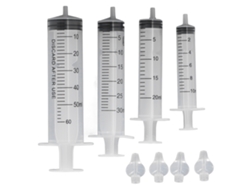 4 Jeringas Aspiradoras Nasales Para Bebés De 10 Ml, 20 Ml, 30 Ml Y 60 Ml. Limpiador Nasal Infantil.