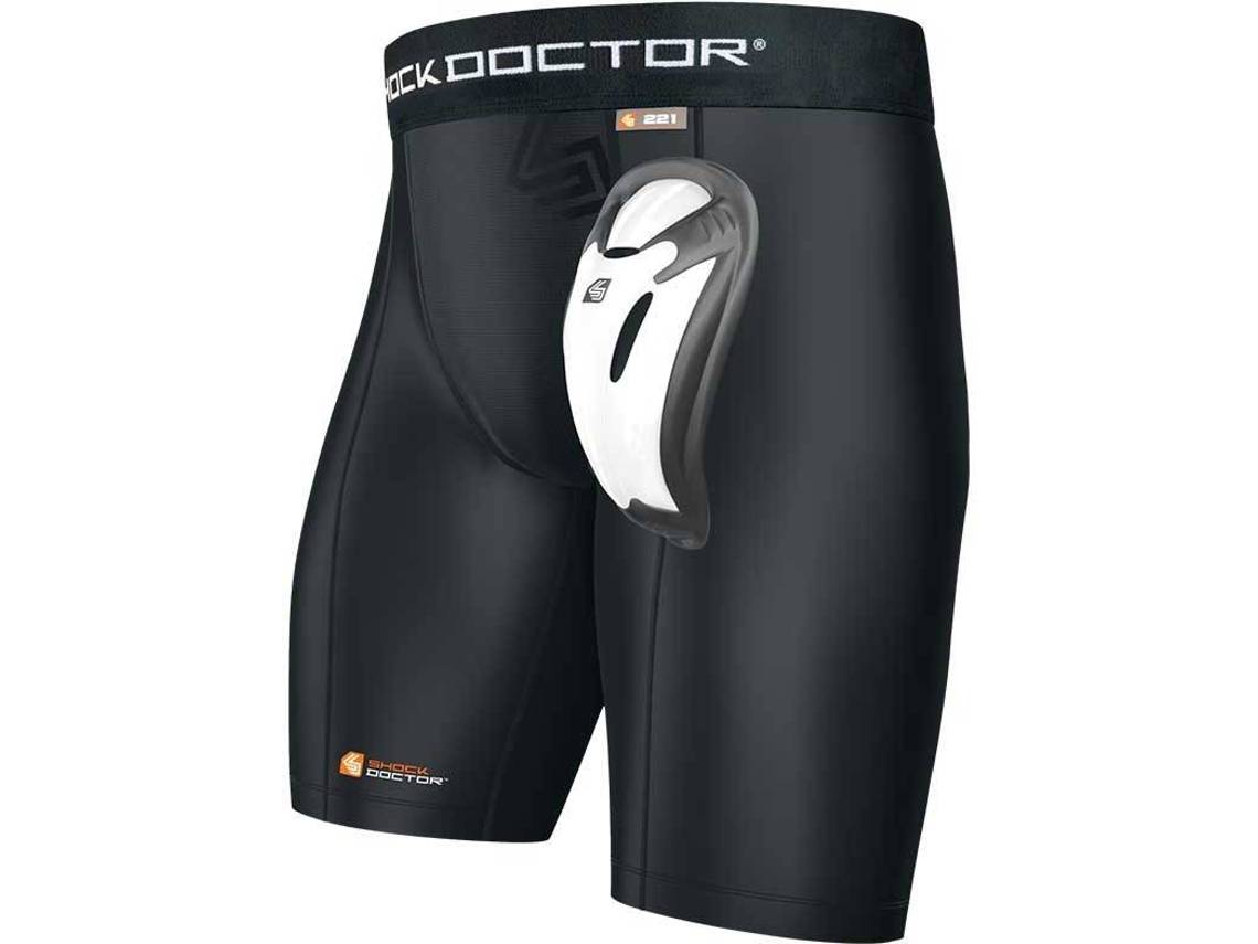 Protección Corporal SHOCK DOCTOR Core Compresión Bioflex Blanco (M)