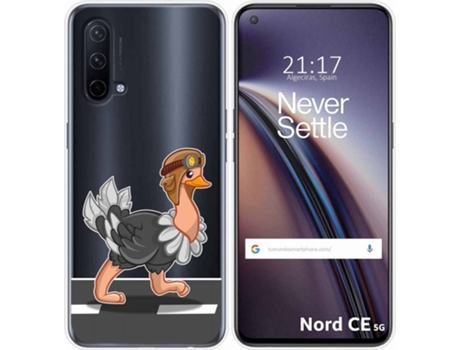 Carcasa OnePlus Nord CE 5G TUMUNDOSMARTPHONE Avestruz Multicolor