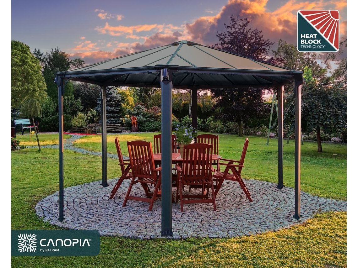 CANOPIA Mónaco Cenador Aluminio 3,6X4 m
