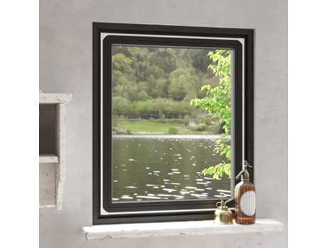 Mosquitera magnética para ventanas blanco 100x120 cm VIDAXL