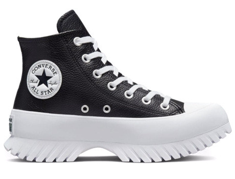 Zapatillas CONVERSE Chuck Taylor All Star Lugged 2.0 Leather Mujer (36 - Negro)