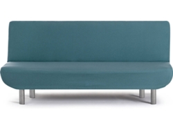 Funda de Sofá Clic Clac 3 Plazas EYSA Premium Bronx Tejido Multielástico (200 x 140 x 100 cm - Poliéster - Verde Esmeralda)