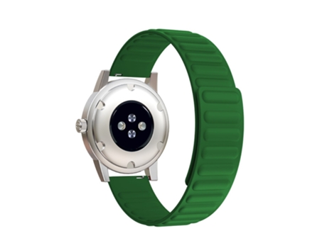 Correa de Silicona 20mm absorción magnética para Samsung Galaxy Watch4 Classic 46mm 42mm/Watch4 44mm 40mm/Gear Sport - pista