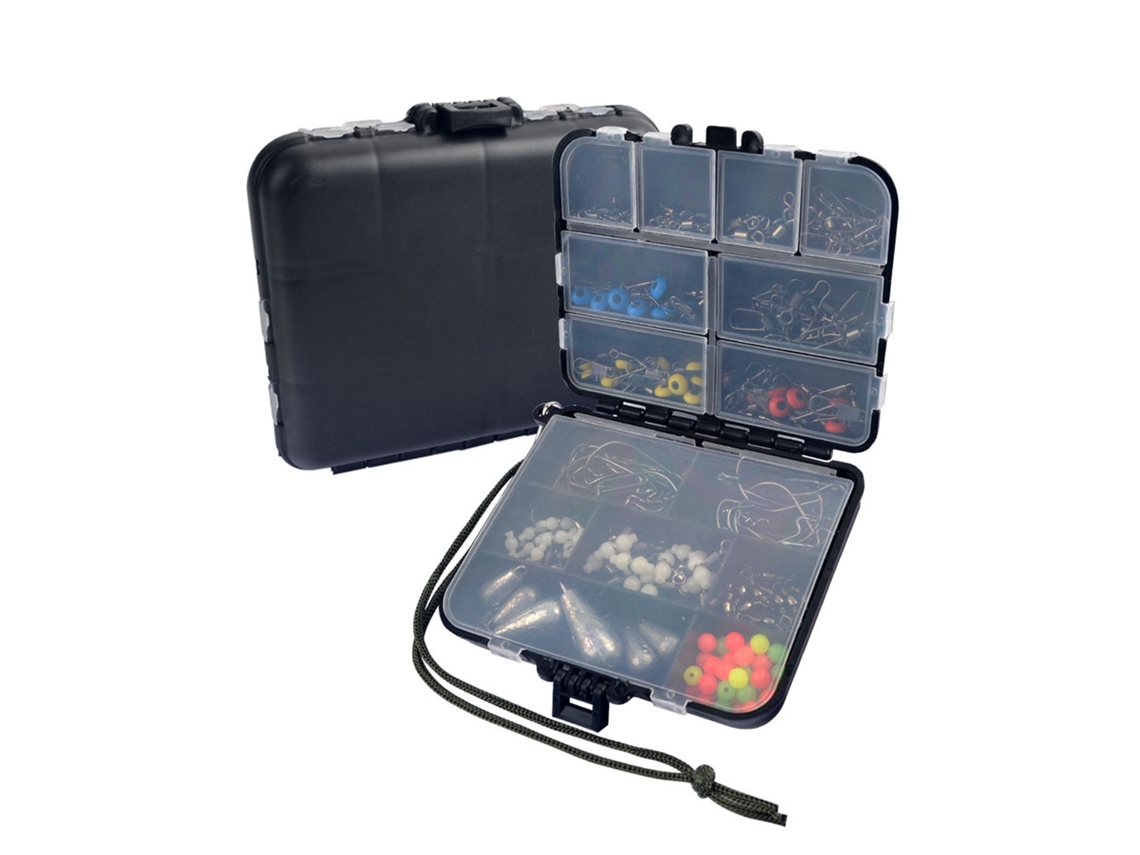 Kit De Accesorios De Pesca 177pcs Caja De Equipo Práctico Conveniente Para Pesca En Agua Dulce