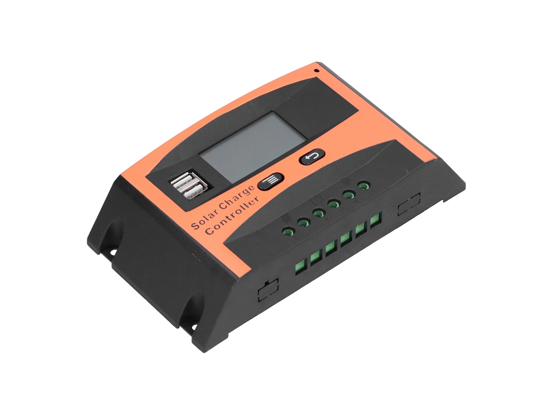 Controlador De Carga Solar De 12 V/24 V, Pwm Automático, Resistente Al Agua, Para Uso Doméstico, 30 A, Pwm