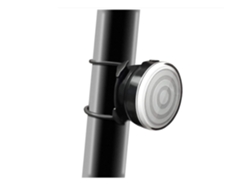 Luz trasera de bicicleta YIZHOOD DES1004 (negra)