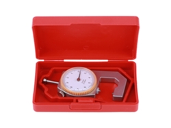 Medidor De Espesor Portátil Plata Preciso 0-10mm Cabeza Cónica Para Joyería Cuero Tablero Herramienta De Medición