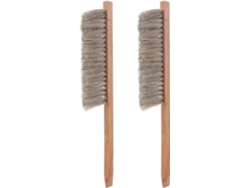 Juego De 2 Cepillos De Madera Inoomp Para Colmenas Con Mango, Cepillo De Limpieza Suave Para Herramientas De