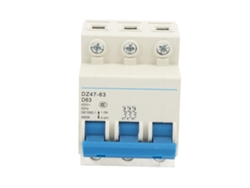 Disyuntor Mcb 3p 63a 4500a 400v Para Montaje En Riel Din Para Protección Eléctrica En El Hogar/oficina.