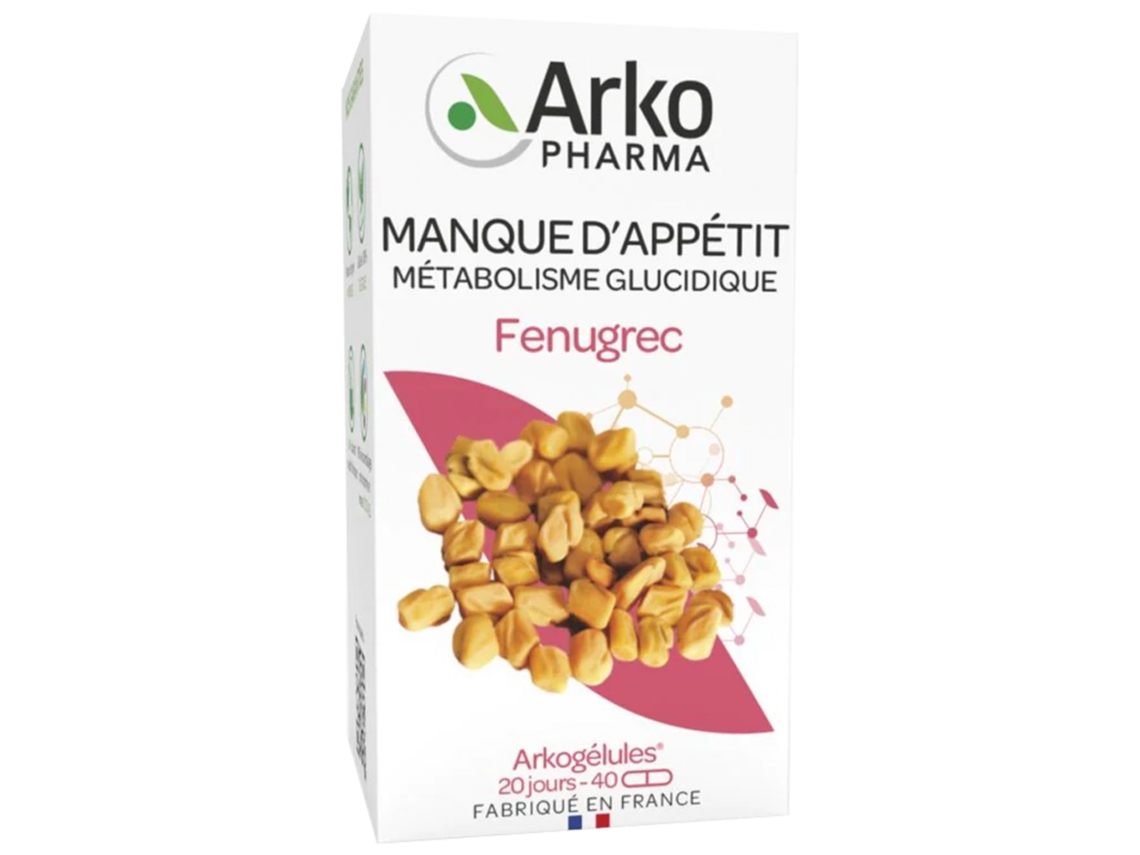 Arkogélules Fenugreco Bio 40 Cápsulas ARKOPHARMA