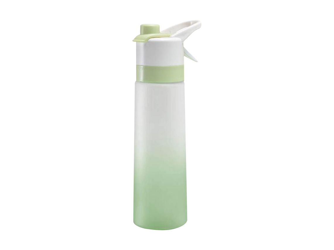 Botella Deportiva Unisex De Espuma En Aerosol Degradada (verde Menta), Vaso Rociador De Plástico De Colores.