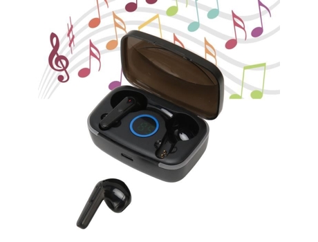 HURRISE Auriculares con cable Auriculares con cable de graves pesados Auriculares con cable con cancelación de ruido a prueba de agua Reproductor d...