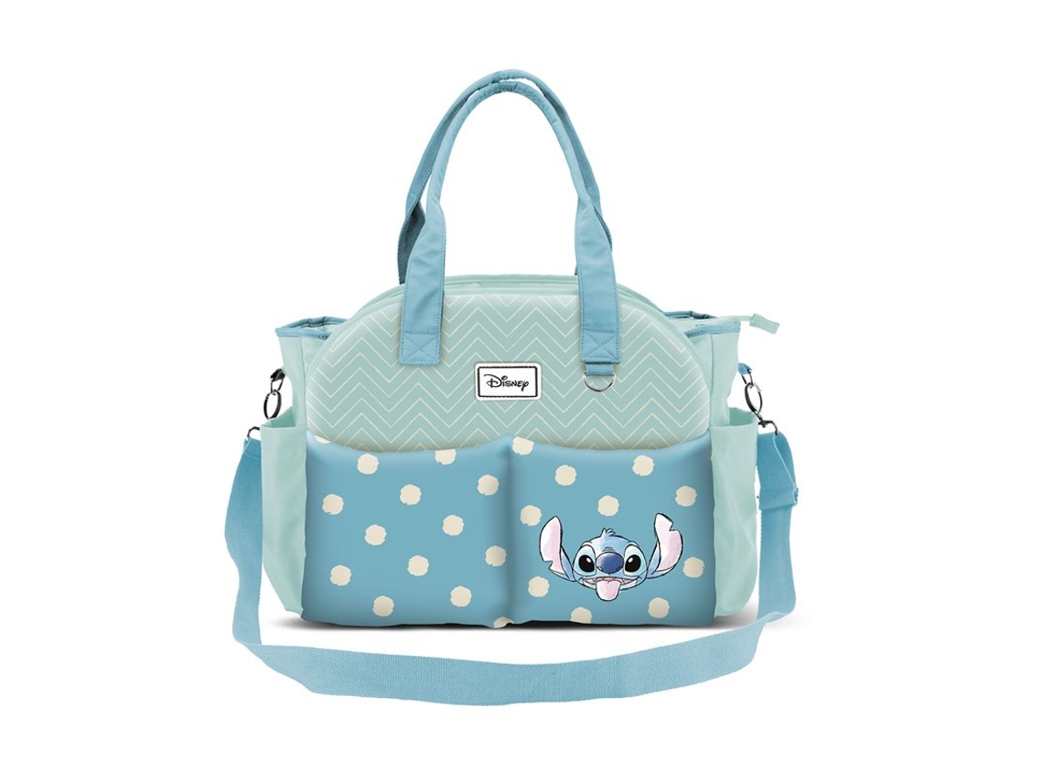 Lilo y Stitch Lovely-Bolso para Carro de Bebé Mommy, Verde