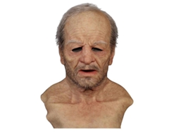 Máscara De Látex Completa Para Adultos Y Personas Mayores Para Disfraces De Halloween Y Cosplay Wyi