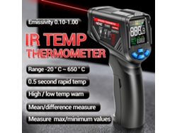 Termómetro Infrarrojo Sin Contacto Aneng Th05 -20℃~650℃ Prueba Rápida Láser Industrial