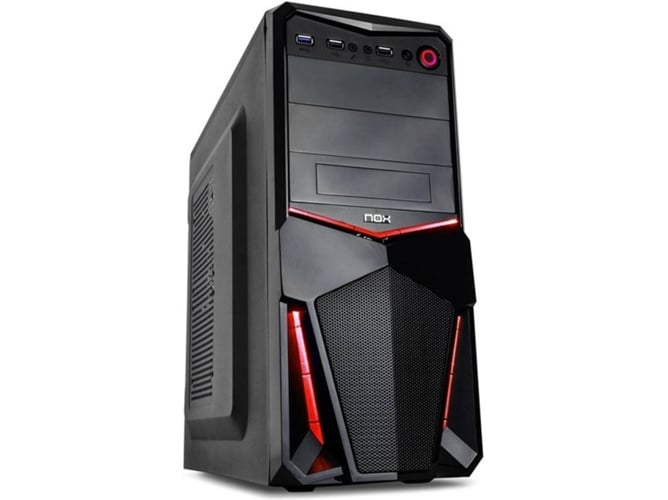 Caja PC NOX PAX (Semi ATX Tower - Negro)