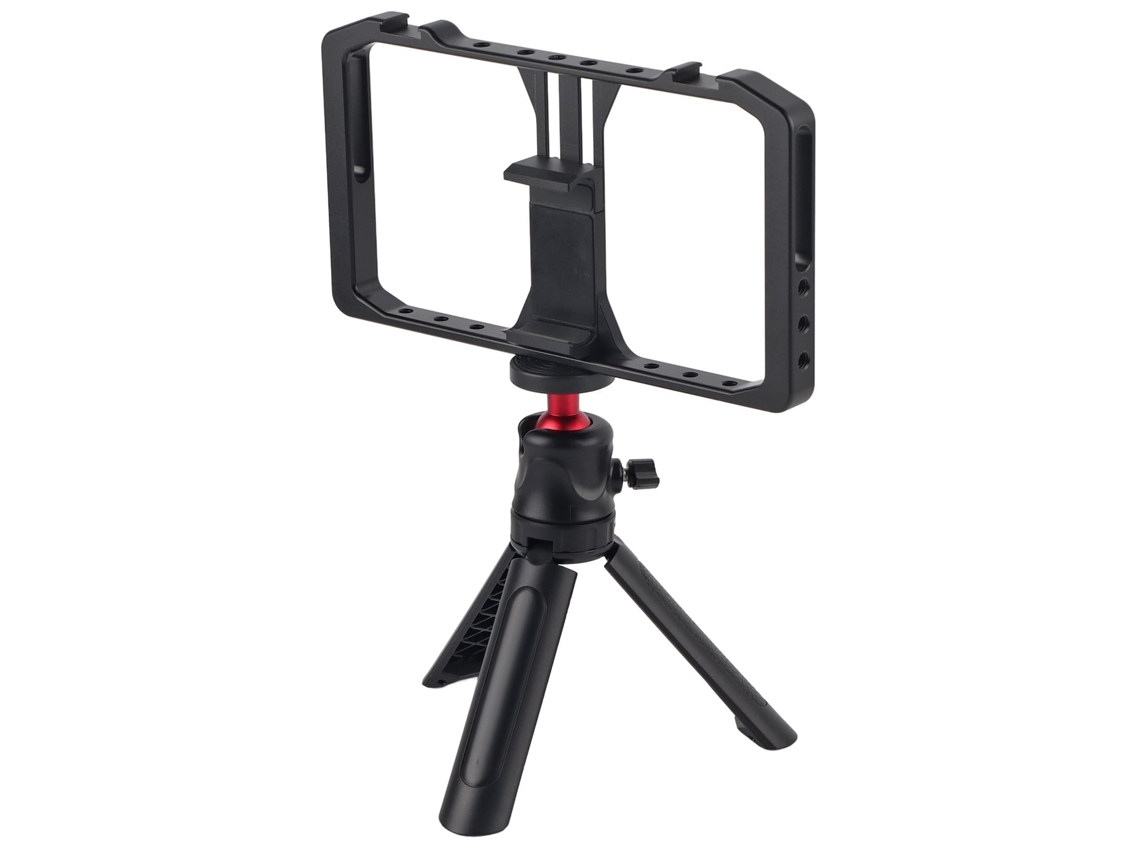 2026-soporte Estabilizador Para Vídeo De Smartphone Con Grip Y Trípode, Jaula Para Teléfono Móvil