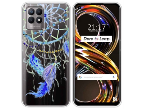 Carcasa Realme 8i TUMUNDOSMARTPHONE Dibujos Transparente Multicolor