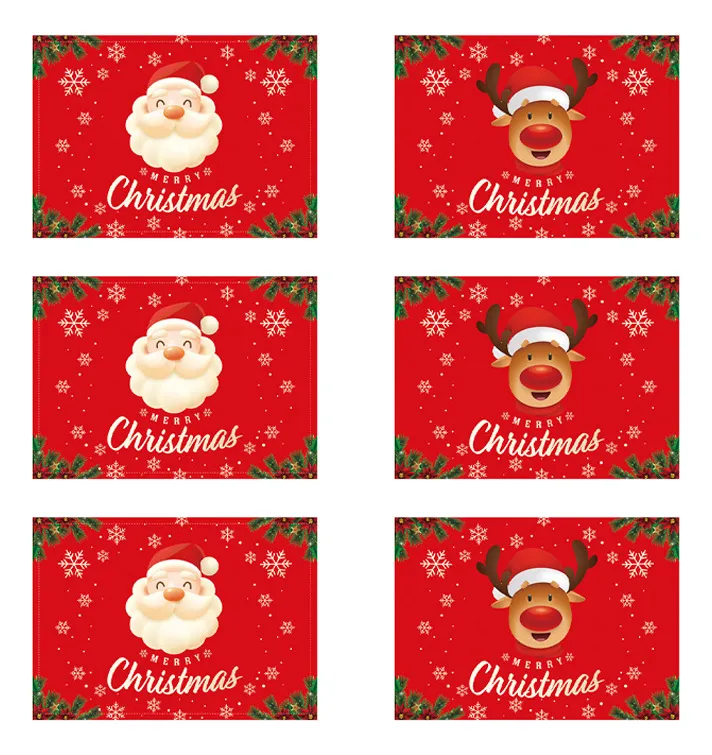 Nuevo camino de mesa decorado para Navidad vayotoy